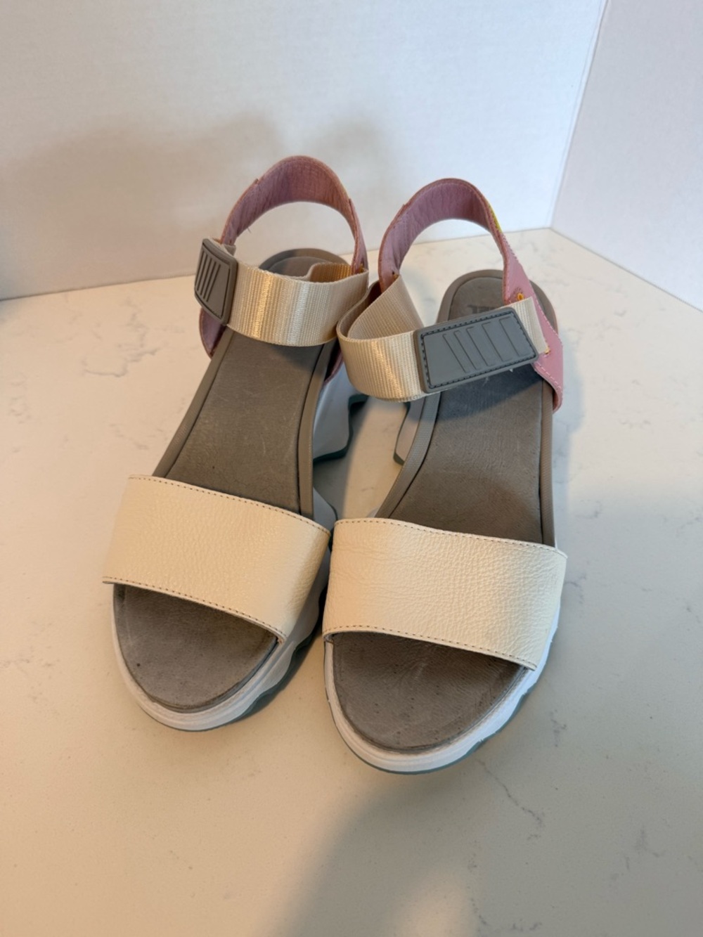 Sorel Kinetic Sandal II Sport Platform Sandals Multi Color Size 8 - Picture 3 of 6